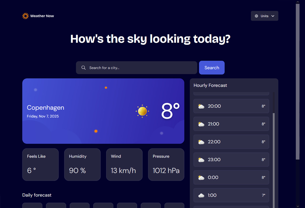 React Weather App