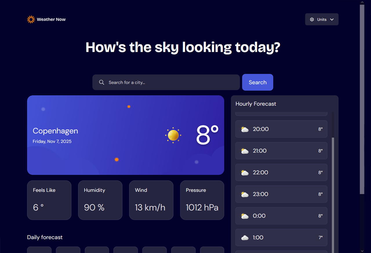 React Weather App